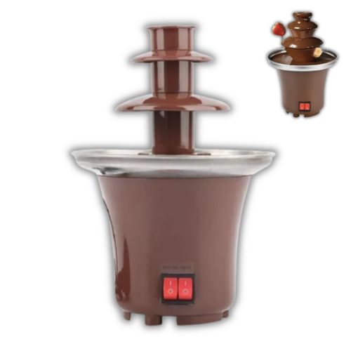 MINI FUENTE DE CHOCOLATE MARRON