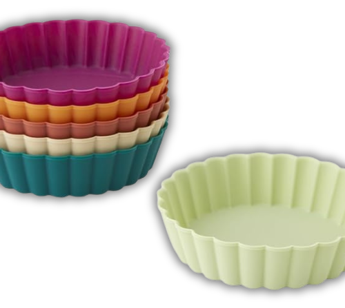 MOLDE DE MINI TARTALETA SILICON 6 UND WILTON