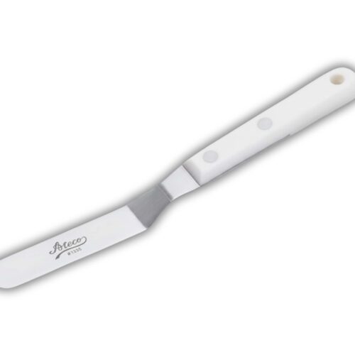 ESPATULA L MANGO BLANCO 9.5CM ATECO