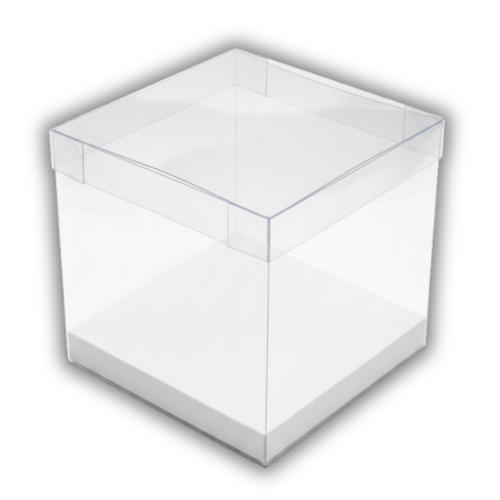 CAJA DE ACETATO BASE BLANCA