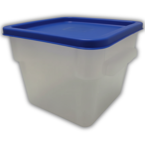 ENVASE TRANSPARENTE C/TAPA 8LT 22X23CM CAFERRA