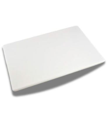 TABLA 60X42X2CM PARA ALIMENTOS BLANCA WINCO
