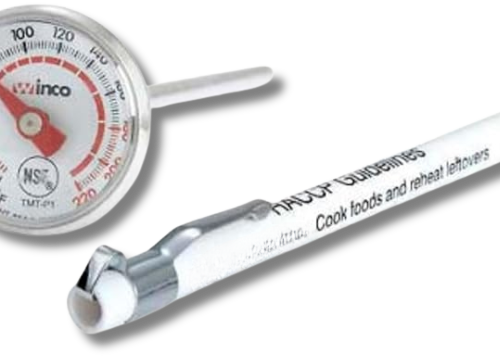 TERMOMETRO BLANCO DE BOLSILLO -18/104°C WINCO
