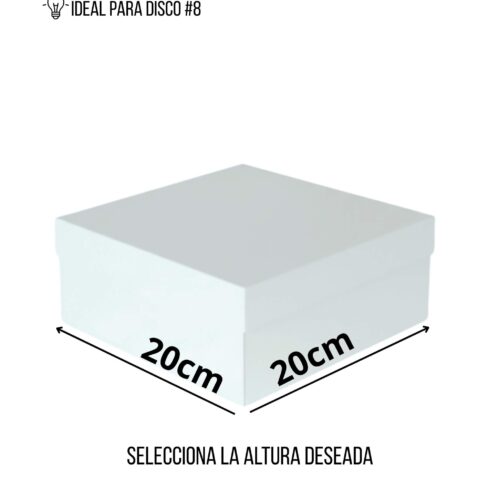 CAJA PARA TORTA 20X20CM