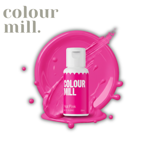 HOT PINK COLORANTE PARA TODO 20ML COLOUR MILL