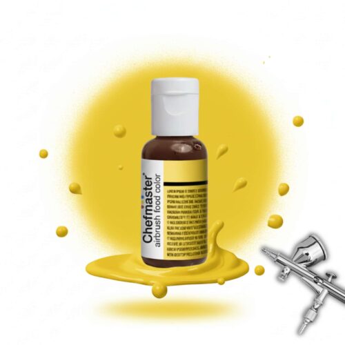 NEON BRITE CANARY 18GR COLORANTE AEROGRAFO CHEFMASTER