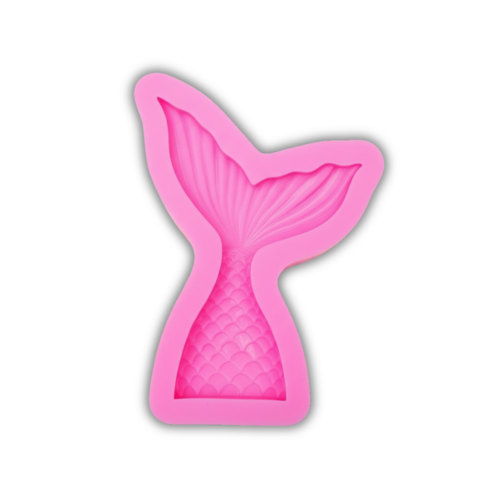 MOLDE ROSADO DE COLA DE SIRENA