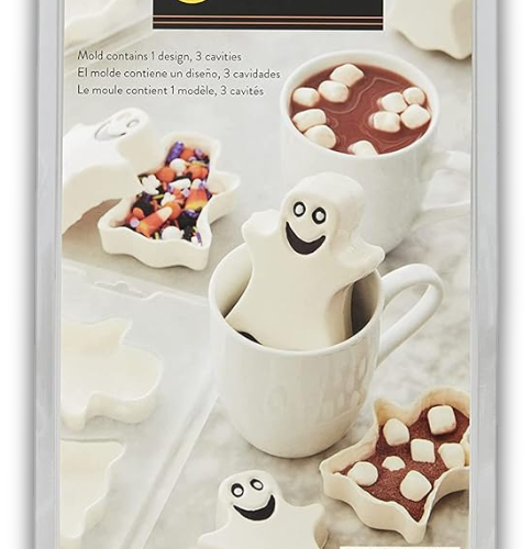 MOLDE DE ACETATO FANTASMA WILTON 3 CAVIDADES