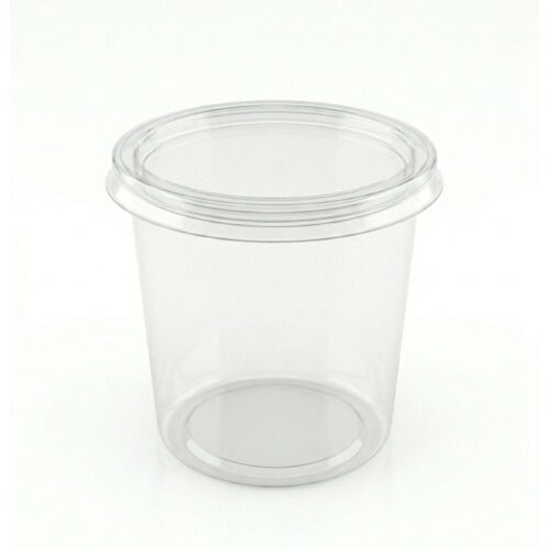 TINA TRANSPARENTE 6OZ C/TAPA 10UND