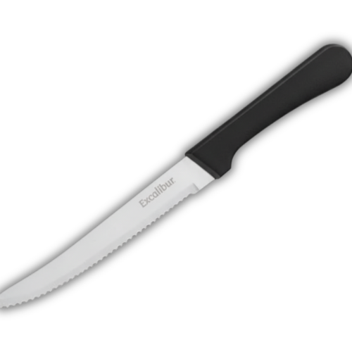 CUCHILLO DE MESA 4.5" MANGO NEGRO EXCALIBUR