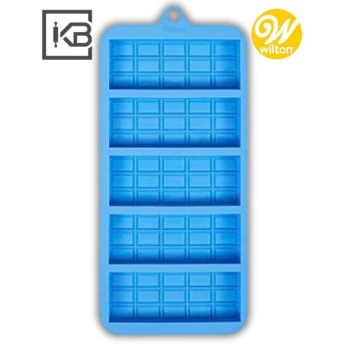 MOLDE DE SILICON TABLETAS AZUL WILTON