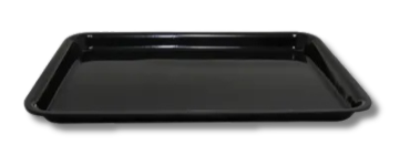 BANDEJA RECTANGULAR NEGRA 44X34CM ALFA HOGAR