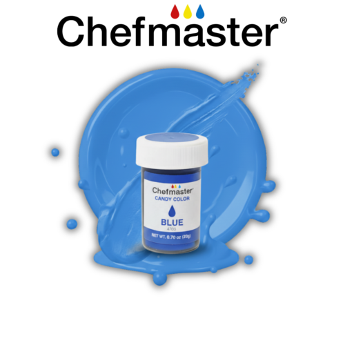 BLUE COLORANTE EN GEL 20GR PARA CHOCOLATE CHEFMASTER