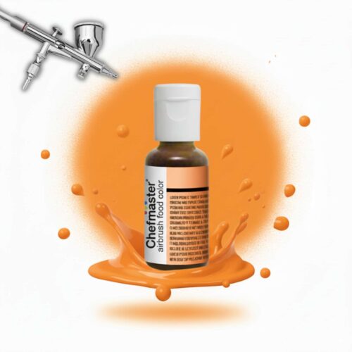NEON BRITE ORANGE 18GR COLORANTE AEROGRAFO CHEFMASTER