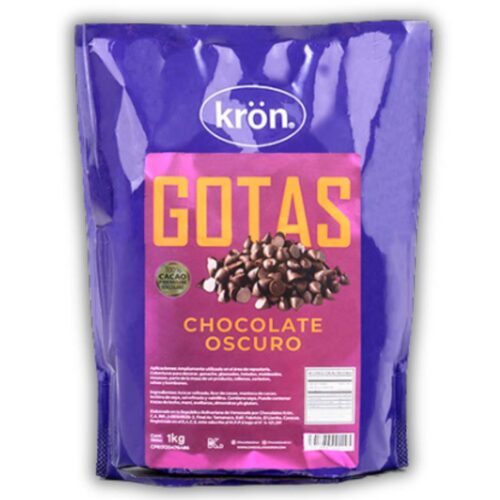 GOTAS CHOCOLATE BITTER KRON