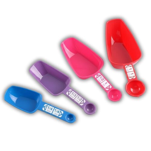 JUEGO DE CUCHARA Y TAZAS DE MEDIR EXCALIBUR 4 PCS