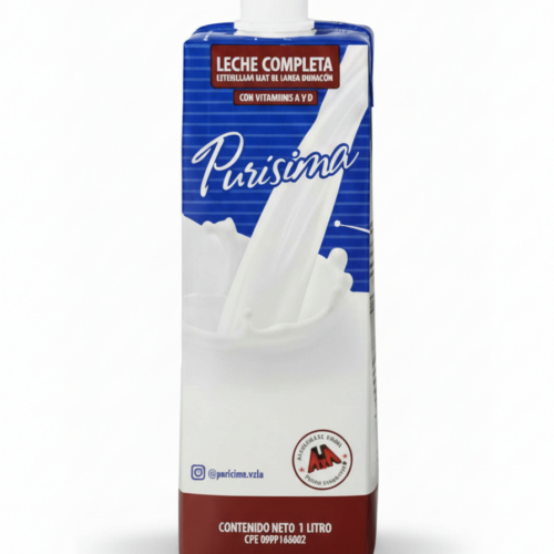 LECHE COMPLETA 1LT PURISIMA EL TUNAL