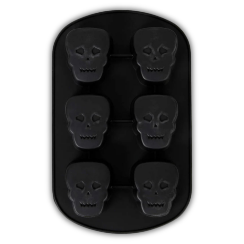 MOLDE CALAVERAS NEGRO SILICON WILTON