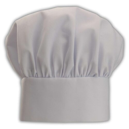 GORRO CHAMPIÑON PARA CHEF BLANCO WINCO