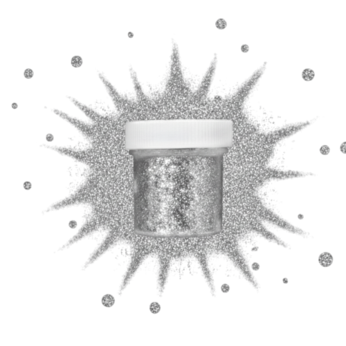 ESCARCHA PLATEADA POTE 5GR NACIONAL