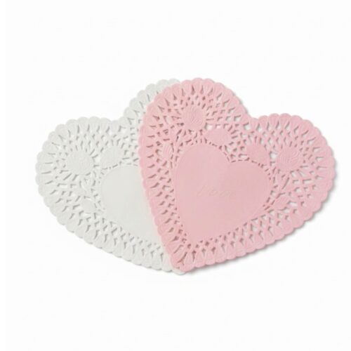 BLONDA EN FORMA DE CORAZON COLORES VARIOS 20.3CM 24PZ