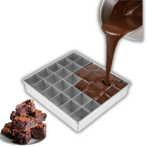 BANDEJA CORTADORA 31X26X2CM 30 BROWNIE 5CM MEDIANA