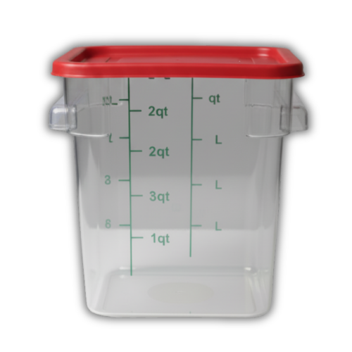 ENVASE TRANSPARENTE C/TAPA 8QT KITCHENBAR