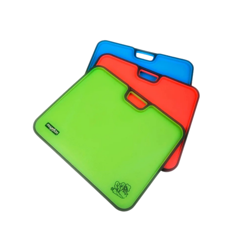 COMBO TABLA PARA PICAR COLORES VARIOS MAGEFLON 26X39.5 Y 23X38CM