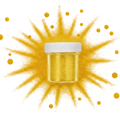 ESCARCHA AMARILLA POTE 5GR NACIONAL