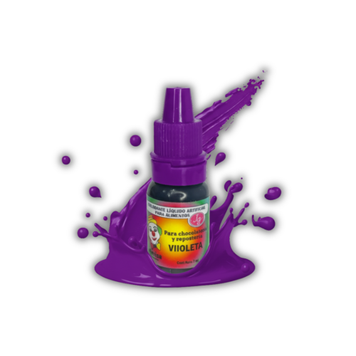 VIOLETA 7ML COLORANTE LIQUIDO PAYASITO