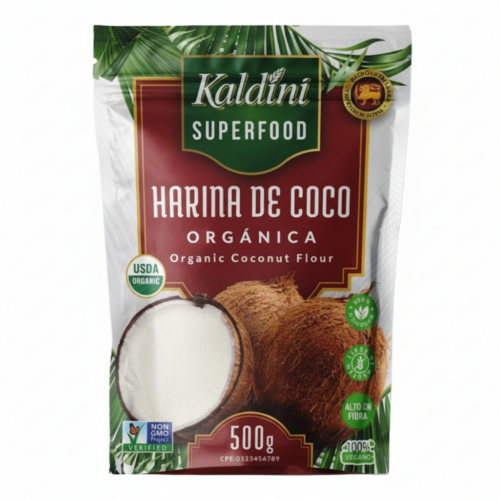 HARINA DE COCO ORGANICO 500GR KALDINI
