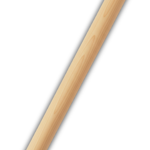 RODILLO DE MADERA 40X5.5CM GRUESO S/MANGO