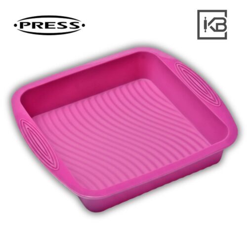 MOLDE SILICONA CUADRADO MORADO PRESS
