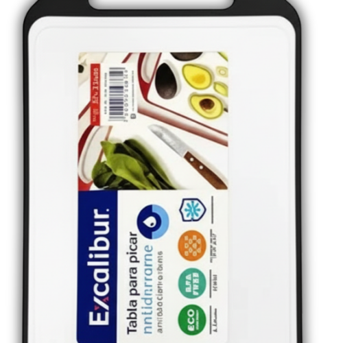 TABLA PLASTICA ANTIDERRAME 37X25X0.5CM EXCALIBUR