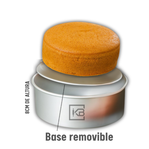 MOLDE 8CM DE ALTURA DESMOLDABLE DE ALUMINIO