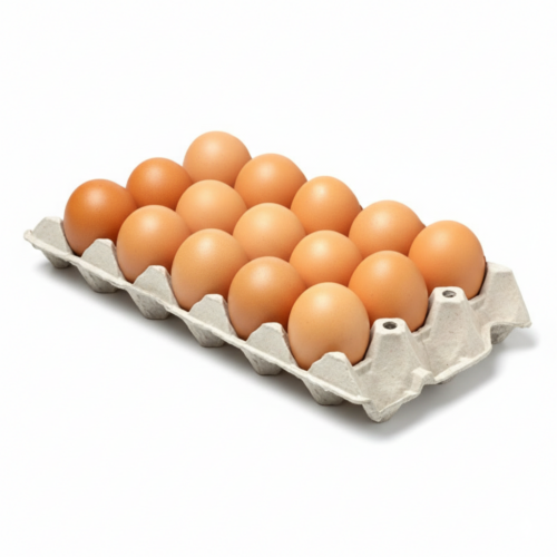 MEDIO CARTON DE HUEVOS 15UND