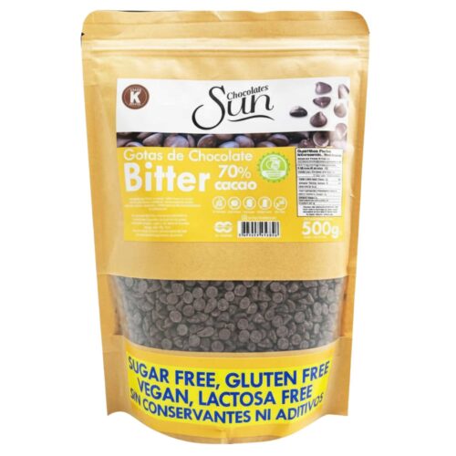 SUN GOTAS CHOCOLATE OSCURO MONKFRUIT